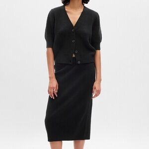 Gap CashSoft Puff Sleeved Cardigan